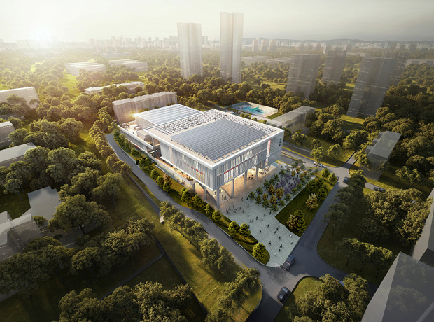 华中师范大学一附中初中部综合馆项目epc工程总承包